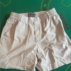 Burlebo khaki shorts medium (American flag pockets)